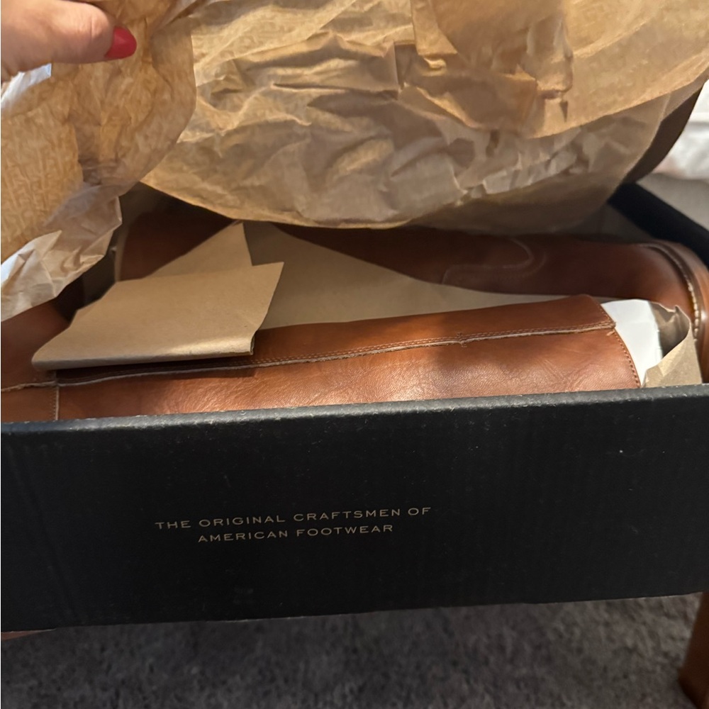Frye Campus 14L boot in Saddle Montana Leather - Picture 8 of 13